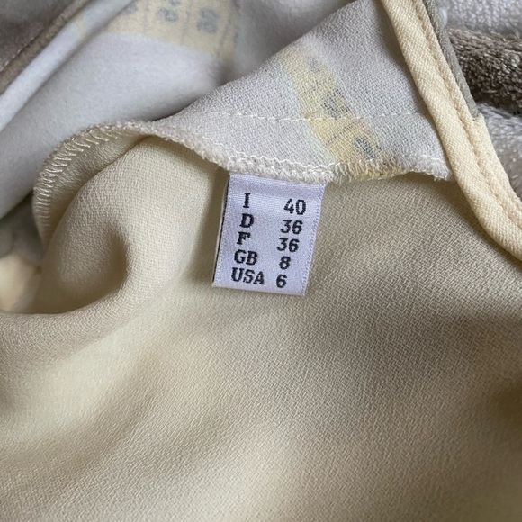 Moschino Cheap and Chic Multicolored
Printed Crepe Blouse Sz 40it(S) - Picture 6 of 7